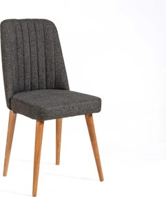 Καρέκλα Πεύκο Atlantic / Ανθρακί VINA 47x46x89