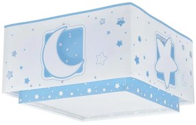 Φωτιστικό Οροφής Πλαφονιέρα Moonlight Blue 30x16,5εκ. ANGO 63236T