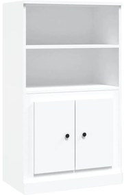 vidaXL Ντουλάπι Λευκό 60 x 35,5 x 103,5 εκ. από Επεξεργασμένο Ξύλο