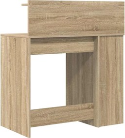 vidaXL Γραφείο Δρύς Sonoma 90 x 48 x 101,5 εκ. Επεξεργασμένο ξύλο