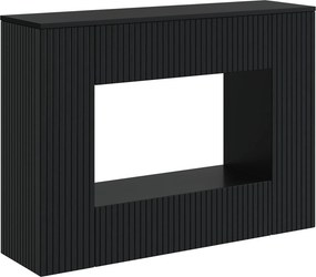 vidaXL Τραπέζι κονσόλας Μαύρο 101 x 29 x 74 εκ.