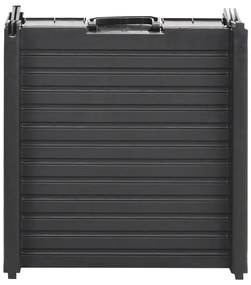 vidaXL Ράμπα Σκύλου Πτυσσόμενη Μαύρη 153 x 40 x 12,5 εκ. από Πλαστικό