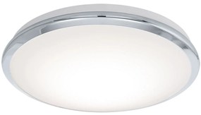 Φωτιστικό Οροφής Led Manilva 93497 White-Silver Eglo Metal, Plastic