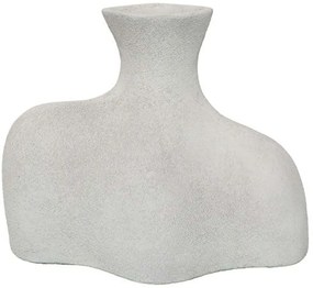 Βάζο Daneet 032533 24x13x18cm White Αλουμίνιο