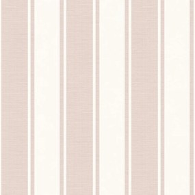 Ταπετσαρία Τοίχου Ροζ-Άσπρη Ρίγα RK23674D