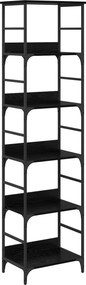vidaXL Ράφι Βιβλίων 5 επιπέδων 50 x 33 x 188,5 εκ Επεξεργασμένο Ξύλο