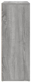 Μπουφές Γκρι Sonoma 60x31x84 εκ. από Επεξεργασμένο Ξύλο - Γκρι