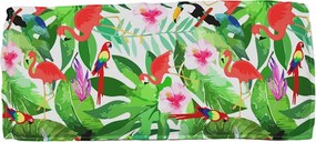 vidaXL Μαξιλάρι Floral Πολύχρωμο 120 x 50 x 12 εκ. Ύφασμα Όξφορντ