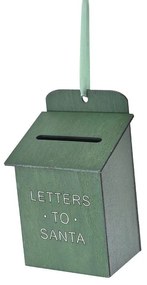 ΞΥΛΙΝΟ ΚΡΕΜΑΣΤΟ ΔΙΑΚΟΣΜΗΤΙΚΟ 9x6x13cm ILIADIS HOME - XMAS MAILBOX 83426