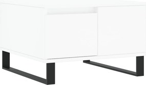 vidaXL Τραπεζάκι Σαλονιού Λευκό 55x55x36,5 εκ. από Επεξεργασμένο Ξύλο