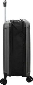 vidaXL Βαλίτσα Σκούρο γκρι 34 x 23 x 55.5 εκ. ΑΒΣ Πλαστικό
