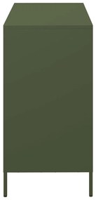 Ντουλάπι Λαδί 101,5x39x73,5 εκ. από Χάλυβα Ψυχρής Έλασης 851368
