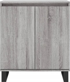 vidaXL Ντουλάπι Γκρι Sonoma 60x35x70 εκ. από Επεξεργασμένο Ξύλο