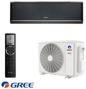 Gree Airy GWH09AVCXB-K6DNA1B Inverteren climatik Gree Airy GWH09AVCXB-K6DNA1B - μαύρο