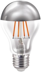 Λαμπτήρας Led-LED Filament Ε27 A60 8w 3000K Θερμό 880lm Chrome JUST LED B276008501