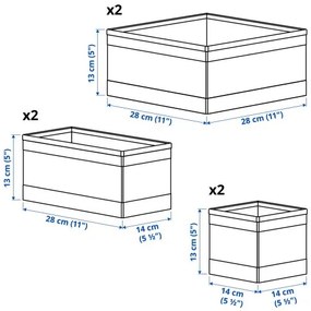 SKUBB κουτί, σετ των 6 403.999.98