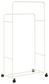 vidaXL Ράφι Ρούχων Μονόχρωμο Λευκό