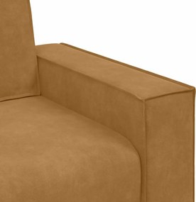 vidaXL Πολυθρόνα Καφέ Βελούδινη 100 x 78 x 84 εκ.