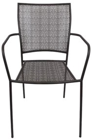 Καρέκλα 88801 Fylliana Μεταλλική Καφέ 56x56x89 εκ. 56x56x89 εκ.