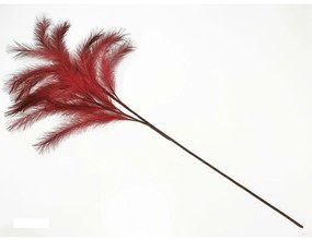 Κλαδί Με Τεχνητό Φτερό Μπορντό 115cm