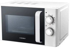 Crown CDMO-2091GR Φούρνος Μικροκυμάτων με Grill 20lt Λευκός