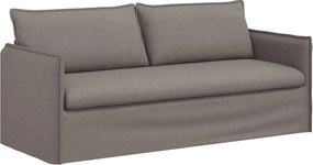 vidaXL Καναπές 180cm Taupe Μέταλλο