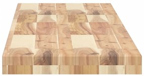 vidaXL Ράφι Κρεμαστό 120x30x4 εκ. Ακατέργαστο Μασίφ Ξύλο Ακακίας