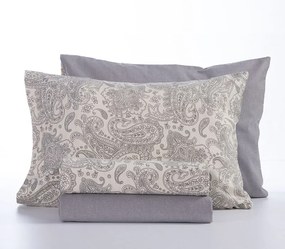 Σετ Σεντόνια Μονά Honor Grey 2x(160x260) + 1x(52x72) - Nef-Nef Homeware