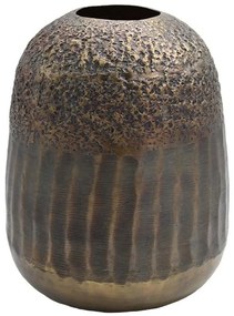 Βάζο 941-124-004 24x30cm Bronze Metal