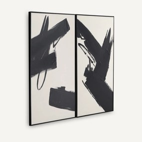 Σετ 2 χειροποίητοι πίνακες, DOPIO