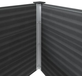 vidaXL Ζαρντινιέρα Υπερυψωμένη Γκρι 250 x 100 x 54 εκ. από WPC