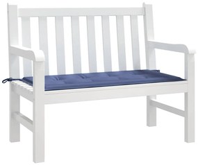 vidaXL αξιλάρι Πάγκου Κήπου Ναυτικό Μπλε 120x50x4 εκ. Ύφασμα Oxford