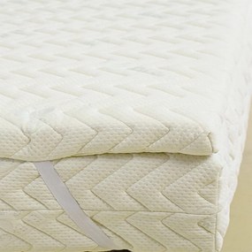 Ανώστρωμα Latex Ivory Vesta Home Διπλό 100x207cm