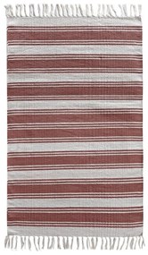 Χαλάκι Κουζίνας Neil 05 70X140 Apple Red-Ecru Kentia 70X140cm 70x140cm Βαμβάκι