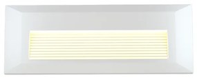 Φωτιστικό τοίχου Mono LED 3W 3CCT Outdoor Wall Lamp White D:22cmx2.8cm (80201720)
