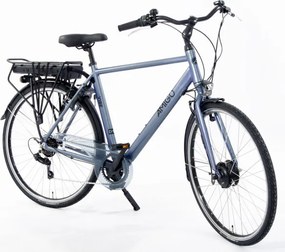 E-Vibe D1 460Wh 28 Inch 54 cm Men 7SP Rim Brakes Blue Grey