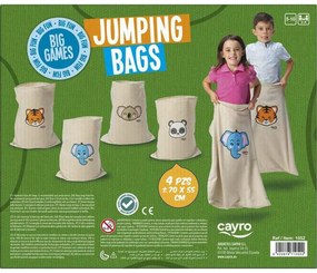 Παιχνίδι των δεξιοτήτων Cayro Jumping bags 4 Τεμάχια