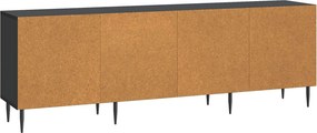 vidaXL Ντουλάπι TV 150 x 31 x 50 cm Μαύρο Επεξεργασμένο Ξύλο