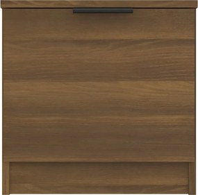 vidaXL Κομοδίνα 2 τεμ. Καφέ Δρυς 40 x 39 x 40 εκ.