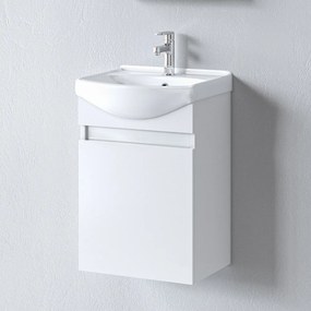 Martin Siena 45 White Gloss - Βάση Επίπλου με Νιπτήρα (46x38)