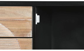 Τηλεόραση DKD Home Decor 120 x 50 x 58 cm Μαύρο Ξύλο