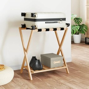 vidaXL Ράφι Αποσκευών 68 x 38 x 58 εκ. από Μπαμπού