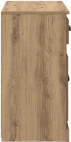 vidaXL Highboard Artisan Oak 70 x 35,5 x 67,5 εκ. Επεξεργασμένο ξύλο