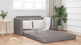 vidaXL Καναπές Κρεβάτι 2 σε 1 Ταμπά 124x71x78 εκ. από Ύφασμα