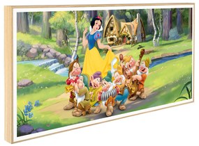 Παιδικό Κάδρο Χιονάτη και οι 7 Νάνοι KDP114 30x60cm