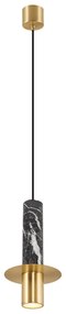 Φωτιστικό Κρεμαστό OCLOYA Μαύρο Μέταλλο/Αλουμίνιο 15x120cm - 14830015