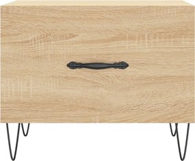 vidaXL Τραπεζάκια Σαλονιού 2 τεμ Sonoma Δρυς 50x50x40 εκ Επεξ. Ξύλο