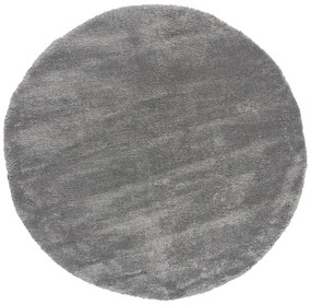 Ροτόντα 133x133 Fluffie Art 9615 Grey Γκρι       Beauty Home