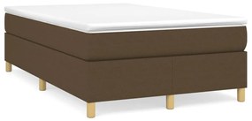 ΠΛΑΙΣΙΟ ΚΡΕΒΑΤΙΟΥ BOXSPRING ΣΚΟΥΡΟ ΚΑΦΕ 120X200 ΕΚ. ΥΦΑΣΜΑΤΙΝΟ 3120948