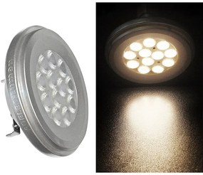 Adeleq Led Λάμπα Αλουμινίου Ar111 12W 12Vac-Dc 36° 3000Κ Θερμό 13-111123600